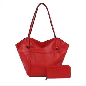 NWT Fashion Handbag & Wallet Set